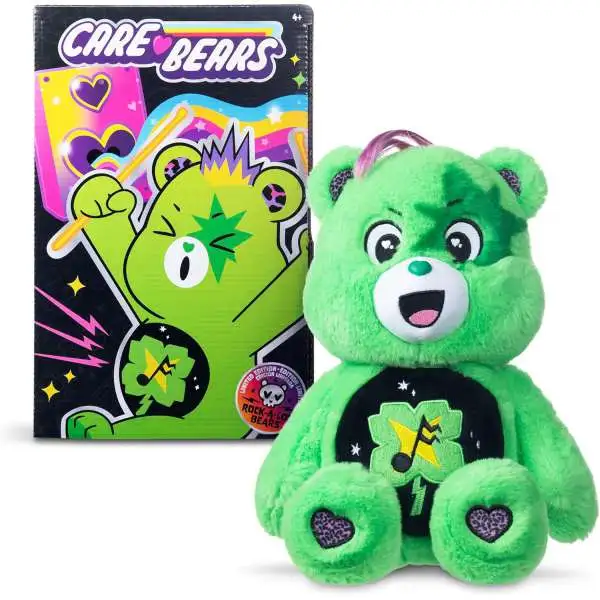 Care Bears Rock-a-Lot Bears Good Luck Bear 14-Inch Plush