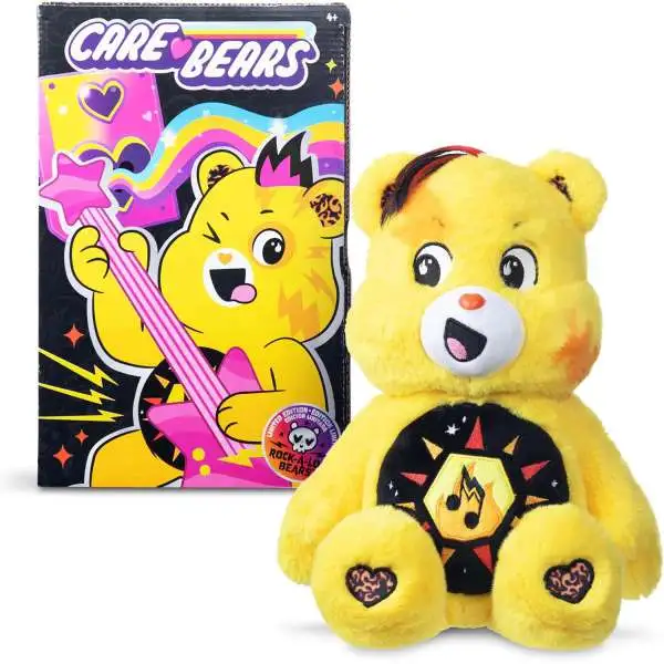 Care Bears Rock-a-Lot Bears Funshine Bear 14-Inch Plush