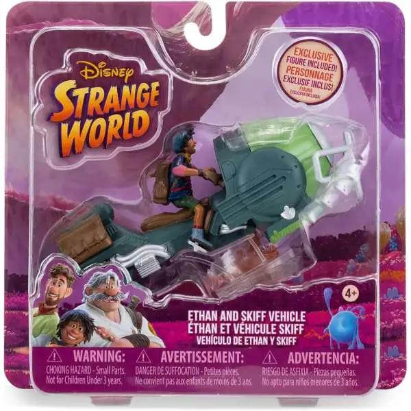 Disney Strange World Ethan & Skiff 2.5-Inch Vehicle