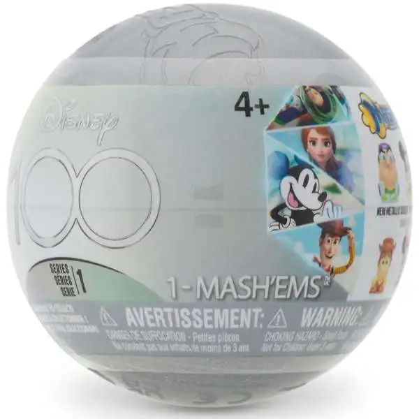 MashEms Disney100 Mystery Pack [1 RANDOM Figure]