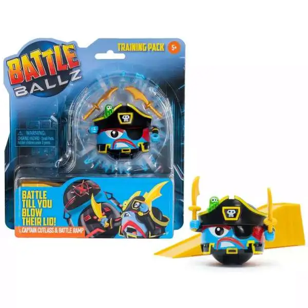 Battle Ballz Captain Cutlass & Battle Ramp Training Pack