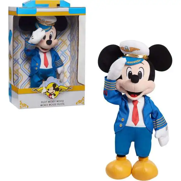 Disney D23 Pilot Mickey Mouse 15-Inch Plush