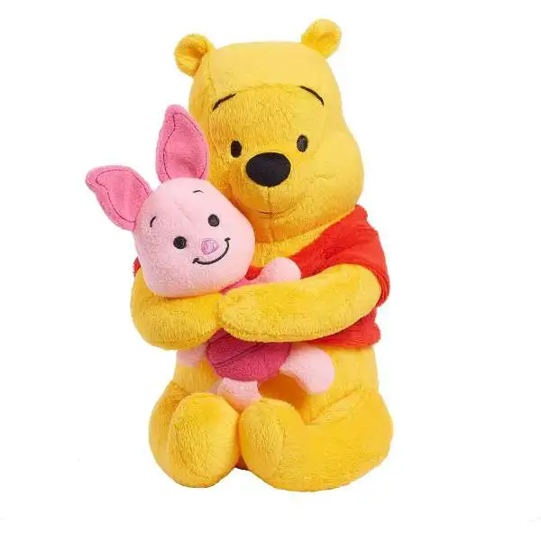 Winnie the Pooh Lil Friends Pooh with Piglet Plushie 10-Inch Plush