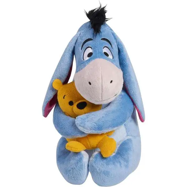 Winnie the Pooh Lil Friends Eeyore with Pooh Plushie 10-Inch Plush