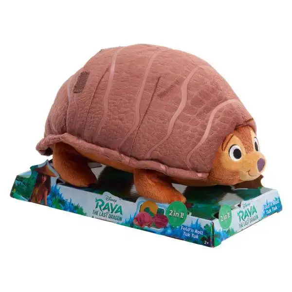 Disney Raya and the Last Dragon Fold'n Roll Tuk Tuk 11-Inch Plush