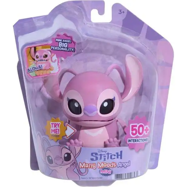 Disney Lilo & Stitch Many Moods Angel Mini 4.5-Inch Interactive Figure