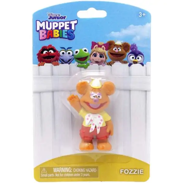 Disney Junior Muppet Babies Fozzie 2-Inch Mini Figure