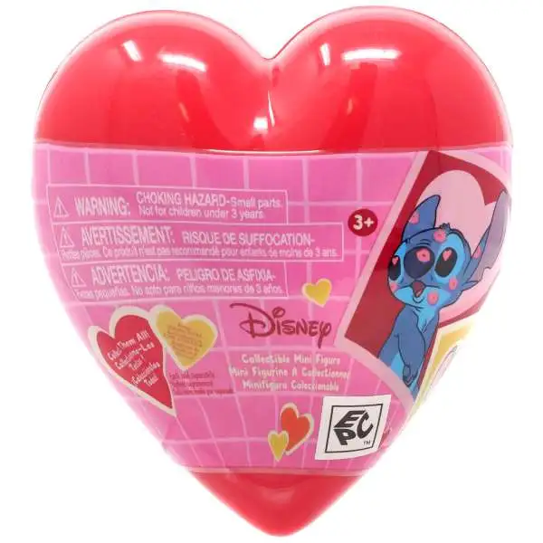 Disney Lilo & Stitch 2025 Valentine's Day Collectible Mini Figure Mystery Pack