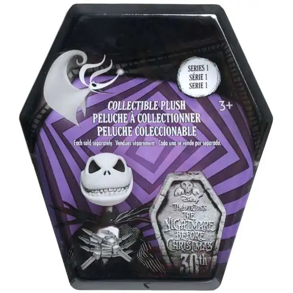 Disney The Nightmare Before Christmas Collectible Plush 3.5-Inch Mystery Pack