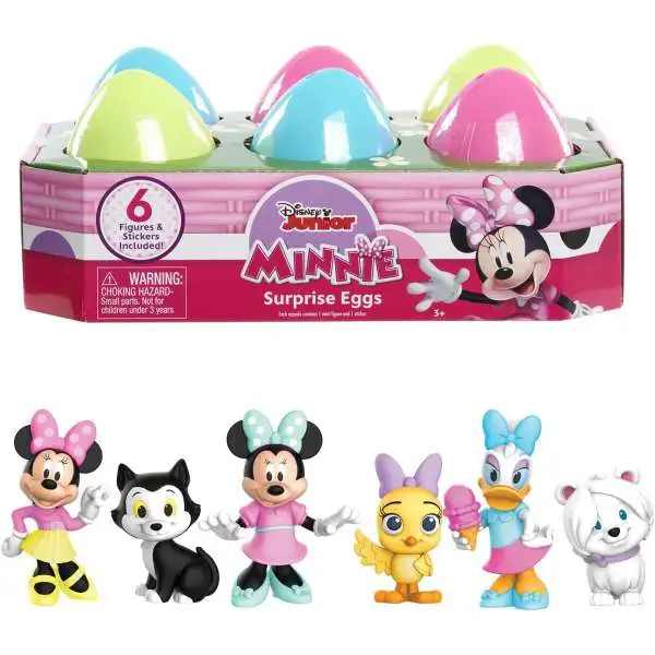 Disney Surprise Eggs Minnie Mouse Basket Mystery 6-Pack