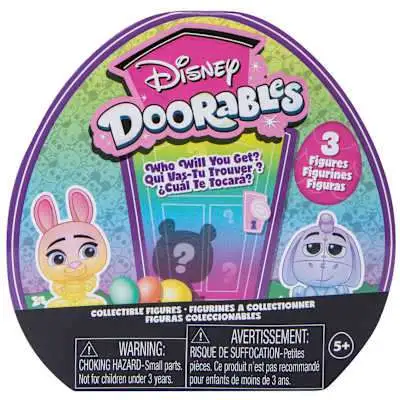 Disney Doorables Easter Collectible Figures Exclusive Mystery Pack [3 RANDOM Figures]