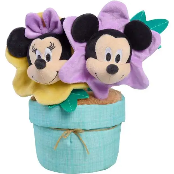 Disney Easter Blooming Buddies Mickey & Minnie Mouse 12-Inch Plush