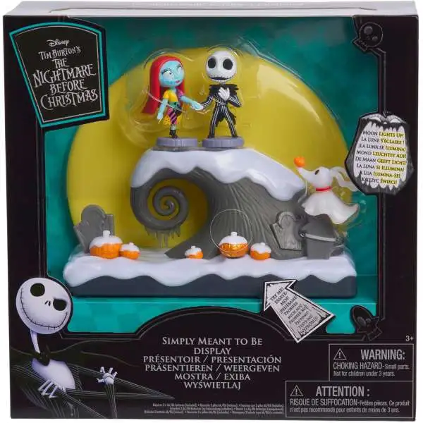 The Nightmare Before Christmas Simply Meant to Be 2.5-Inch Display Set [with Jack Skellington, Sally & Zero]