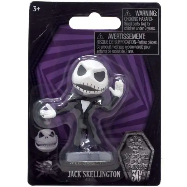 The Nightmare Before Christmas 30th Anniversary Jack Skellington 2.5-Inch Mini Figure