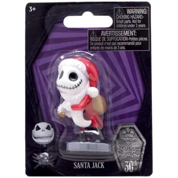 The Nightmare Before Christmas 30th Anniversary Santa Jack 2.5-Inch Mini Figure