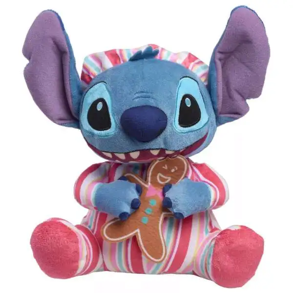 Disney Holiday Stitch 9-Inch Feature Animated Plush
