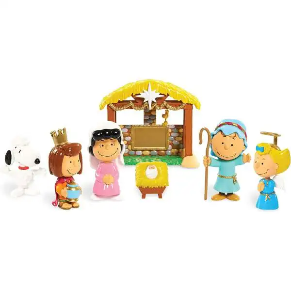 Peanuts Nativity Figures Deluxe Set [Loose]