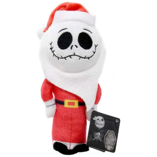 Disney The Nightmare Before Christmas Santa Jack Skellington 6-Inch Plush