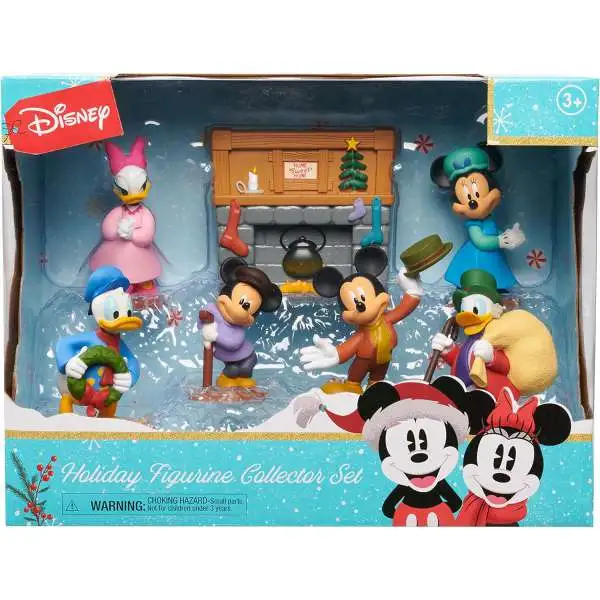 Disney Mickeys Christmas Carol Holiday Figurine Collector Set