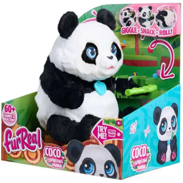 FurReal Coco the Tumbling Panda Interactive Pet