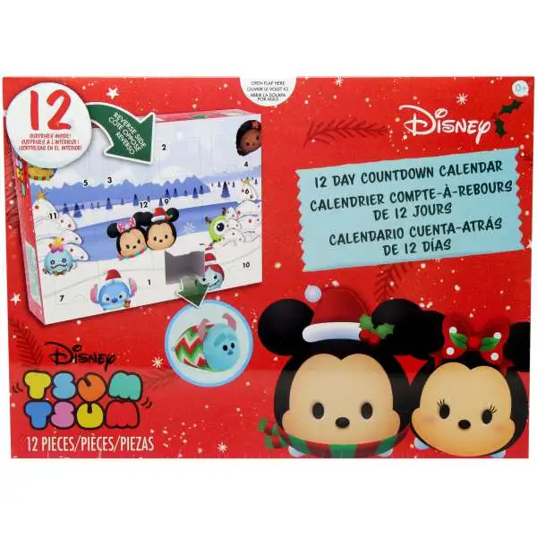 Disney Tsum Tsum 2025 12 Day Countdown Calendar Advent Calendar [Mini Plush]