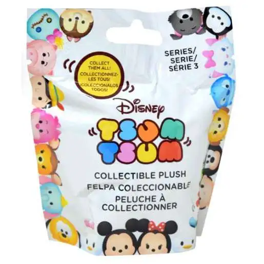 Disney Tsum Tsum Collectible Plush Series 3 Mystery Pack