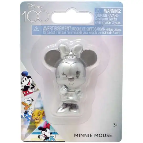 Disney 100 Minnie Mouse 2-Inch Mini Figure [Metallic, Version 2]