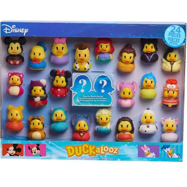 Disney Duckalooz Exclusive Mega Pack [24 Rubber Ducks!]