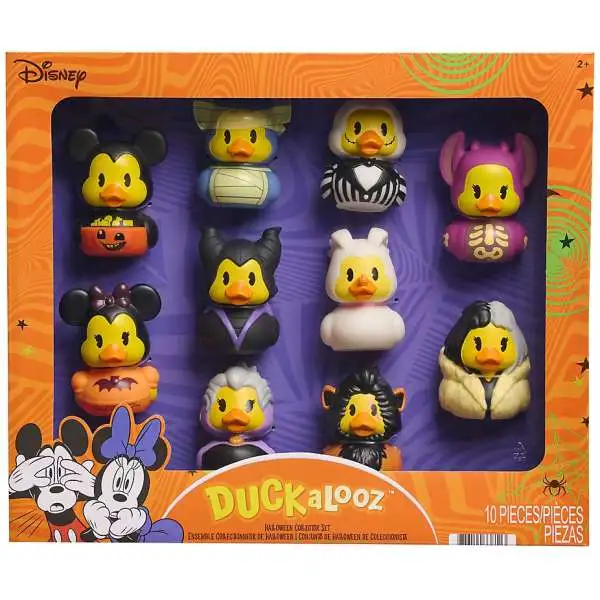 Disney Duckalooz Halloween Exclusive 10-Pack Set [10 Rubber Ducks!]