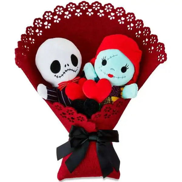 The Nightmare Before Christmas 2025 Valentine's Day Sally & Jack 13.5-Inch Plush Bouquet 2-Pack