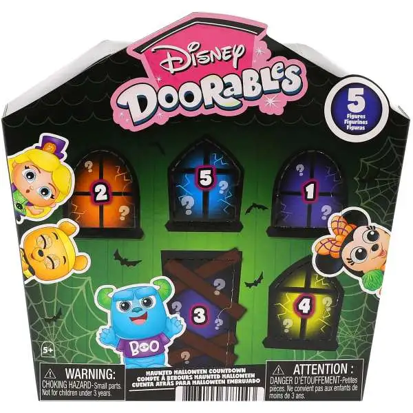 Disney Doorables 2026 Haunted Halloween Countdown Calendar [5 Surprises!]
