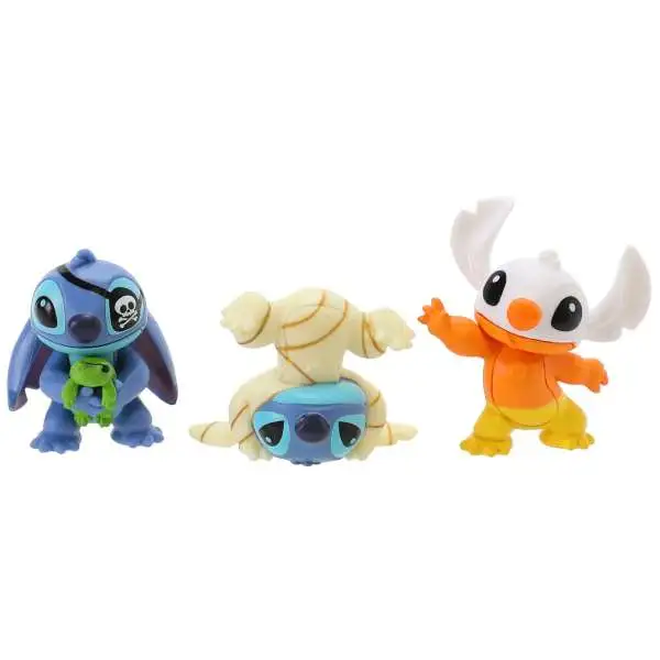 Disney Lilo & Stitch Stitch Halloween Collector Set 2-Inch Mini Figure 3-Pack