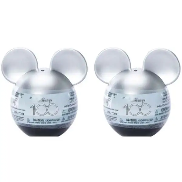 Disney Collectible Mini Figure LOT of 2 Mystery Packs