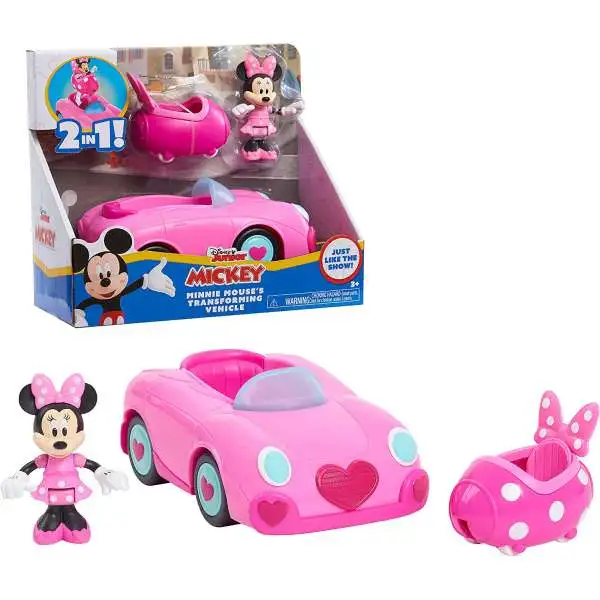 Disney Minnie Mouse's Transforming Vehicle Playset