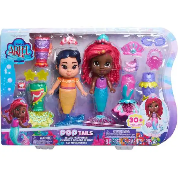 Disney Junior Ariel POP Tails Deluxe Fashion Set [with Ariel & Lucia]
