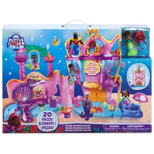 Disney Junior Ariel Atlantica Palace Deluxe Playset
