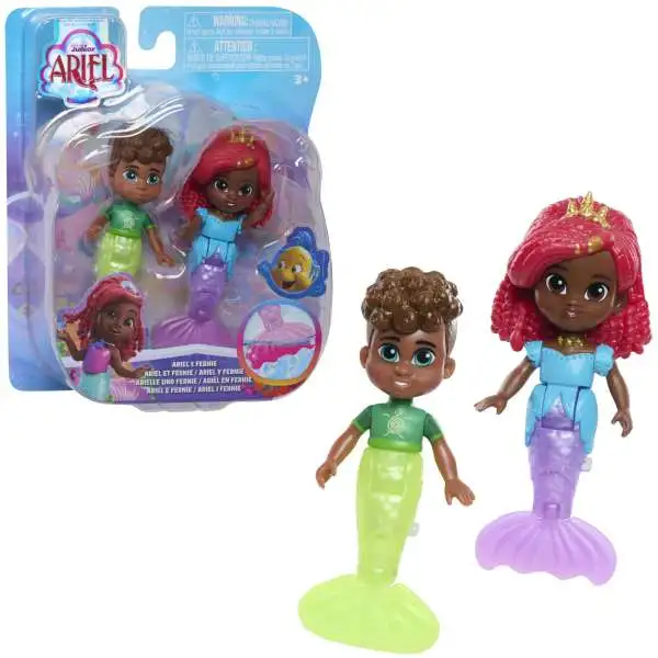 Disney Junior Ariel & Fernie Figure 2-Pack