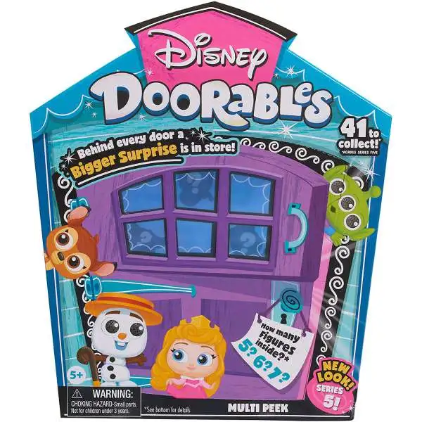 Disney Doorables Series 5 MULTI Peek Mystery Pack [5, 6 or 7 RANDOM Figures!]