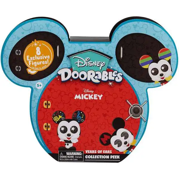 Disney Doorables Collection Peek Mickey Mouse Years of Ears Exclusive Mystery Figure 8-Pack