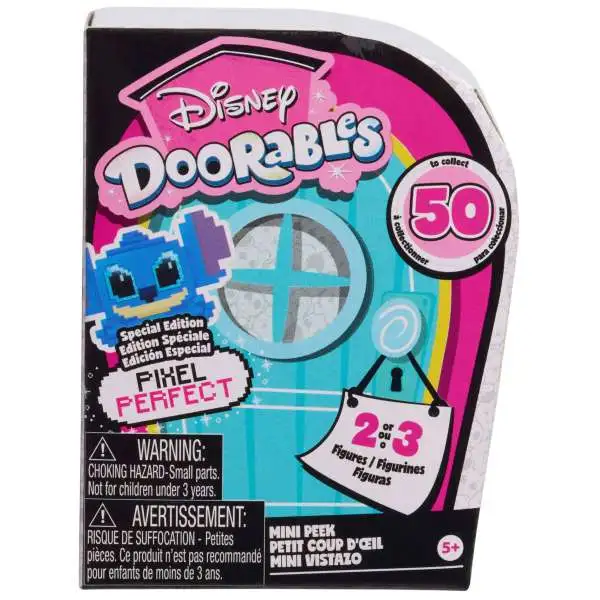 Disney Doorables Pixel Perfect Special Edition MINI Peek Mystery Pack [2 OR 3 RANDOM Figures]