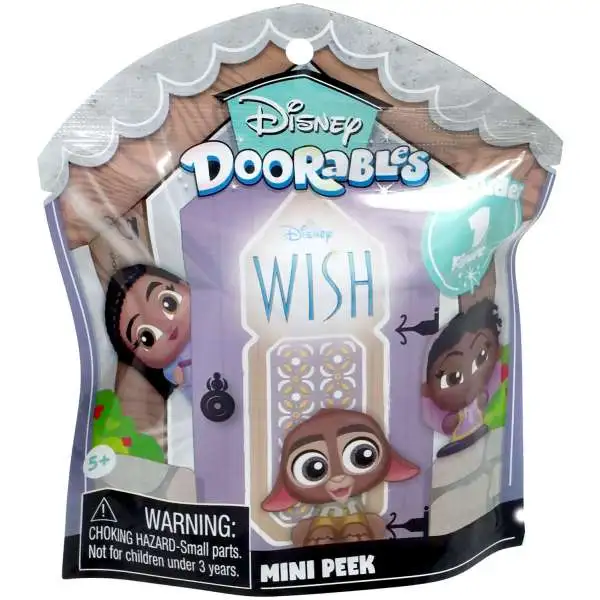 Disney Doorables Wish MINI Peek Mystery Pack [1 RANDOM Figure]