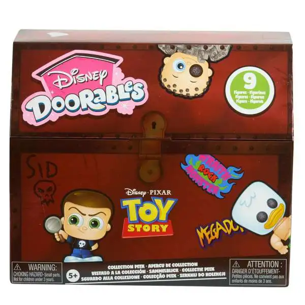 Disney Doorables Collection Peek Sid's Toy Box Mystery Figure 9-Pack [Disney Pixar Toy Story]