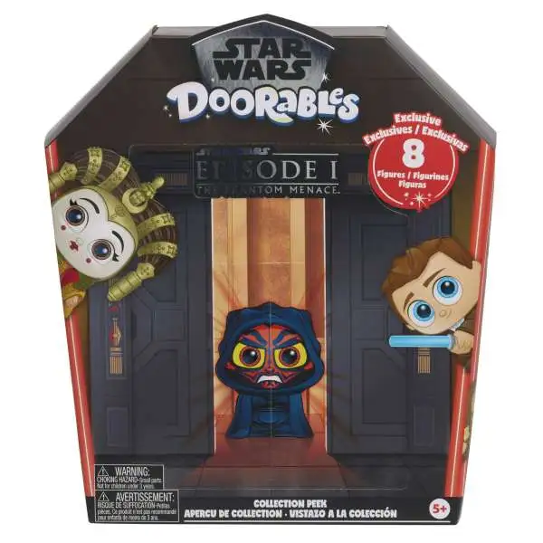 Disney Doorables Star Wars Episode I The Phantom Menace Exclusive Collection Peek [8 Figures]