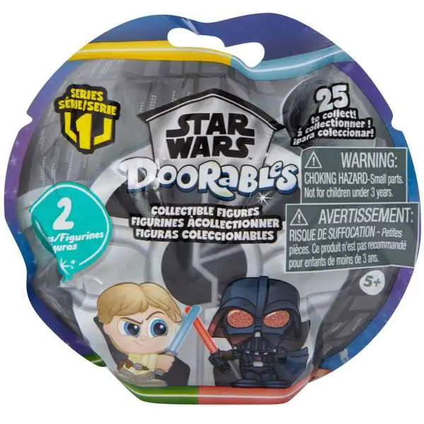 Star Wars Doorables Collectible Figures Mystery Pack [2 RANDOM Figure]