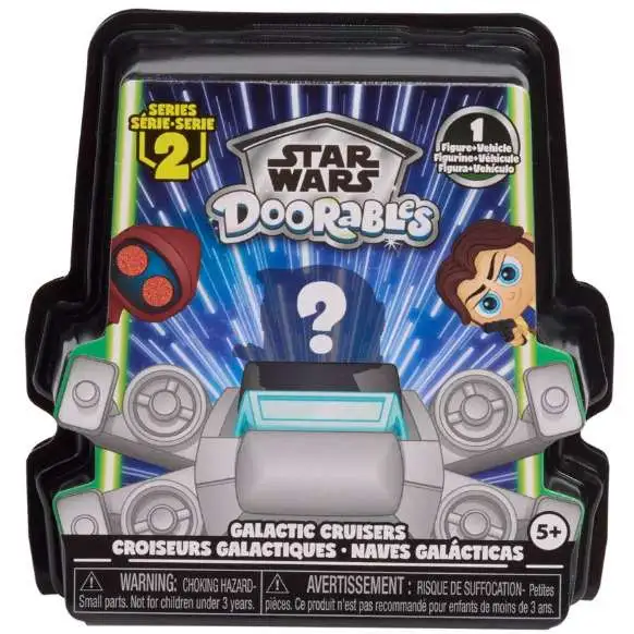 Star Wars Doorables Series 2 Galactic Cruisers Mystery Pack [1 RANDOM Figure & Vehicle]