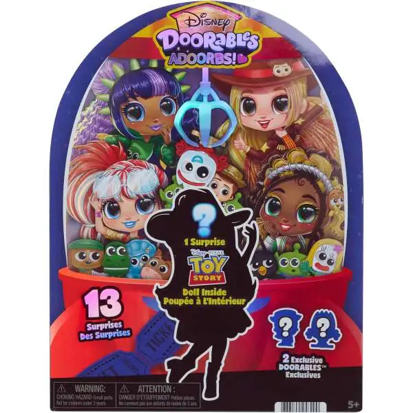 Disney Doorables ADOORBS! Toy Story 5.5-Inch Mystery Pack [1 RANDOM Superfan Doll]