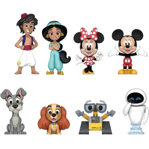 Disney 100 100 Years of Love 2-Inch Mini Figure 8-Pack