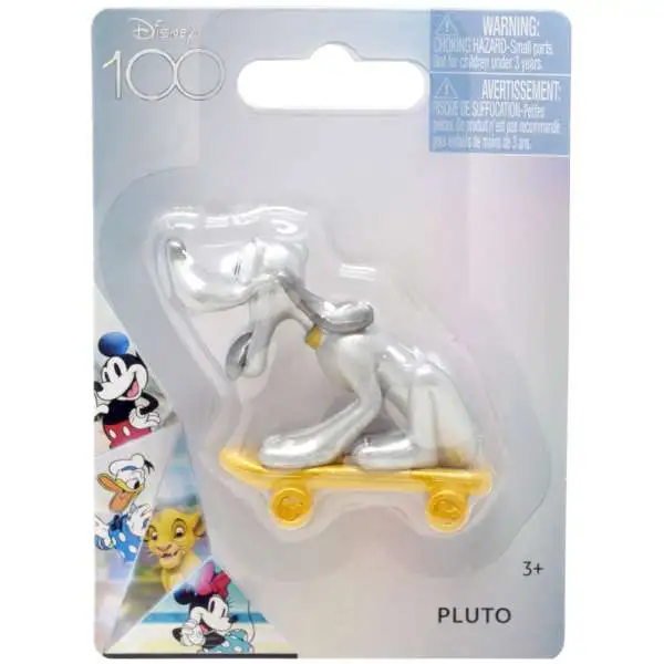 Disney 100 Pluto 2-Inch Mini Figure [Metallic]