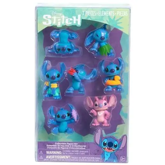 Disney Lilo & Stitch Exclusive Mini Figure 7-Pack