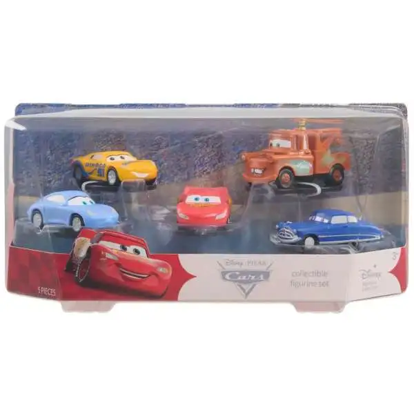 Disney Pixar Cars Lightning McQueen, Mater, Doc Hudson, Sally